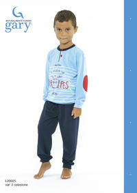 BOY'S PAJAMA M/L L30025 Tellini S.r.l. Wholesale Clothing